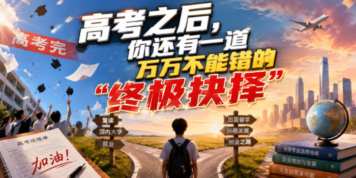 付费文章：高考之后，你还有一道万万不能错的“终极抉择”-智点网