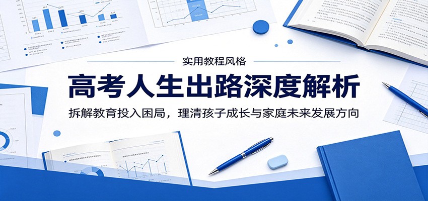 高考人生出路深度解析：拆解教育投入困局，理清孩子成长与家庭未来发展方向-智点网
