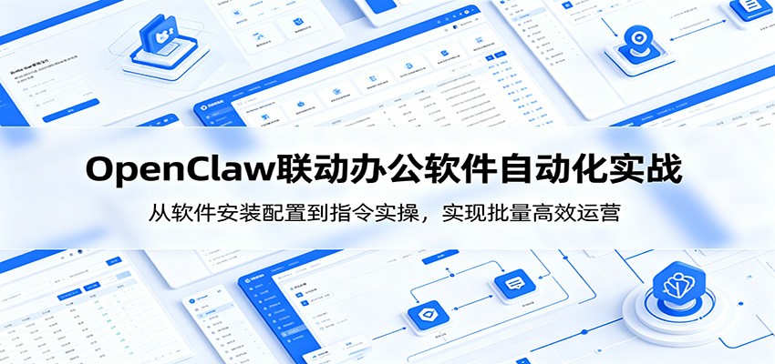 OpenClaw自动化实操课：从软件安装配置到指令实操，实现批量高效运营-智点网