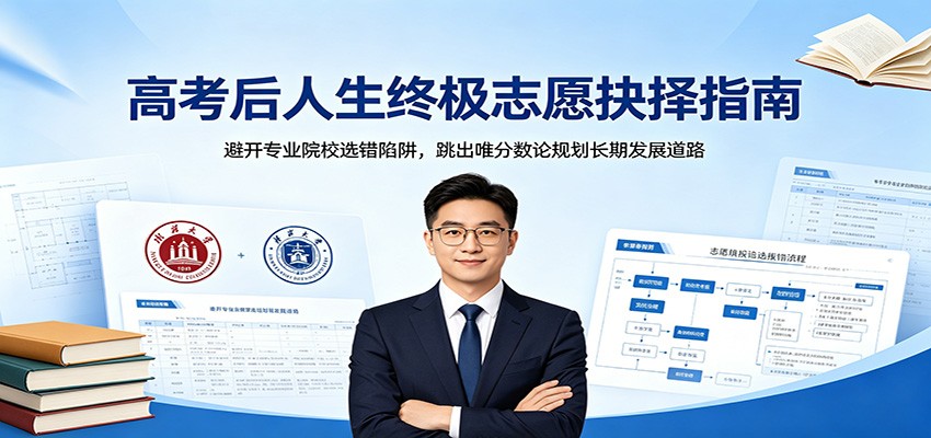 高考后人生终极志愿抉择指南：避开专业院校选错陷阱，跳出唯分数论规划长期发展道路-智点网