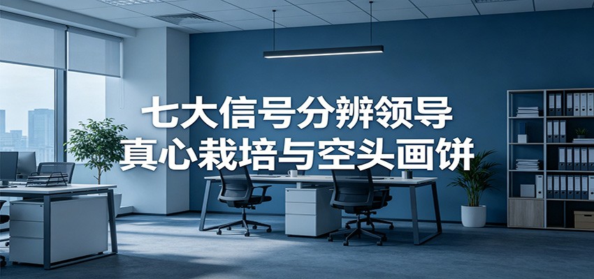 付费文章《七大信号分辨领导真心栽培与空头画饼》读懂管理背后人性逻辑-智点网