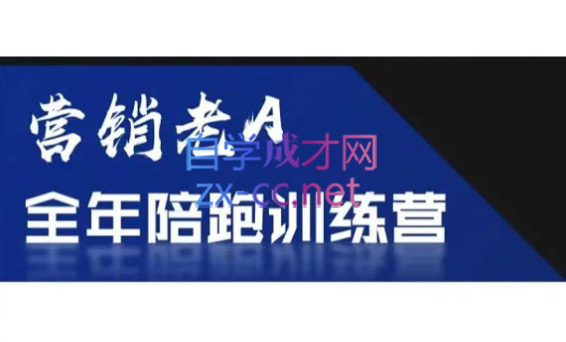 老A营销训练营(更新6月)-智点网