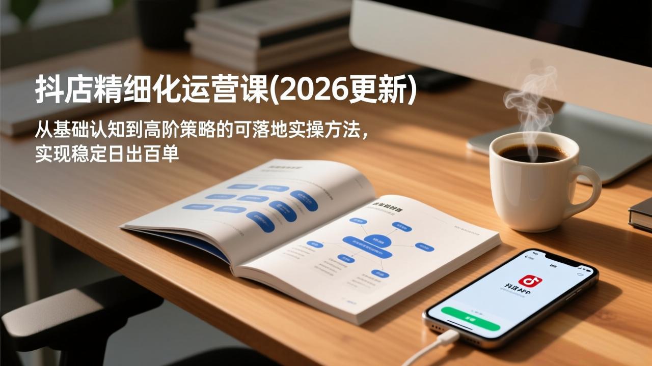 抖店精细化运营课(更新6月-智点网