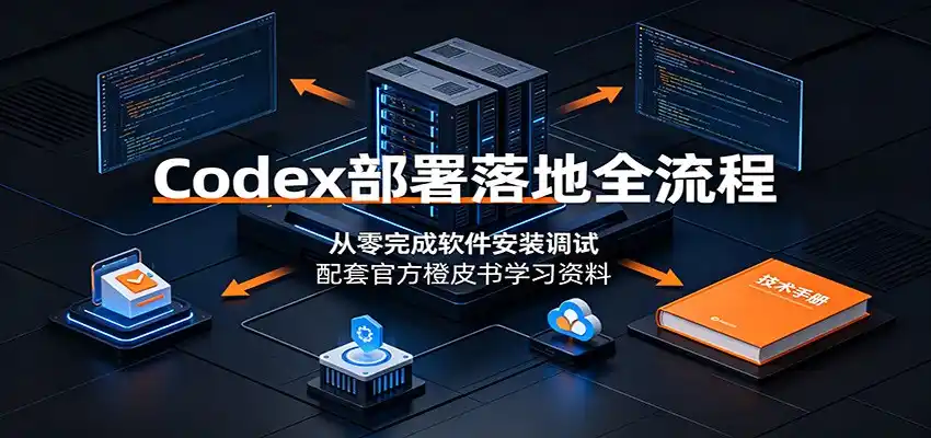Codex部署落地全流程：从零完成软件安装调试，配套官方橙皮书学习资料-智点网