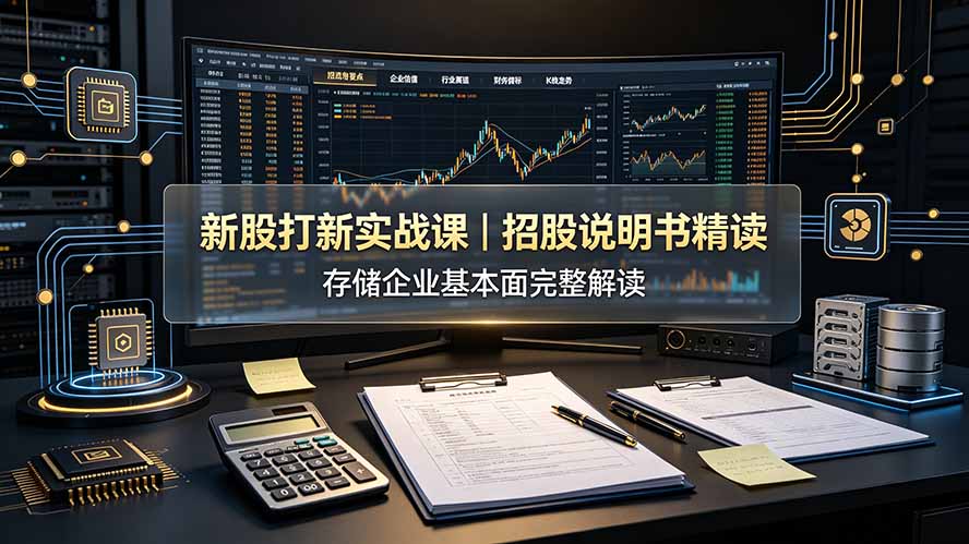 付费文章：新股打新实战课｜招股说明书精读，存储企业基本面完整解读-智点网