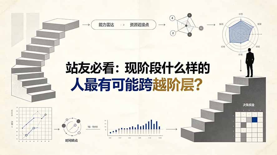 付费文章：站友必看：现阶段什么样的人最有可能跨越阶层?-智点网
