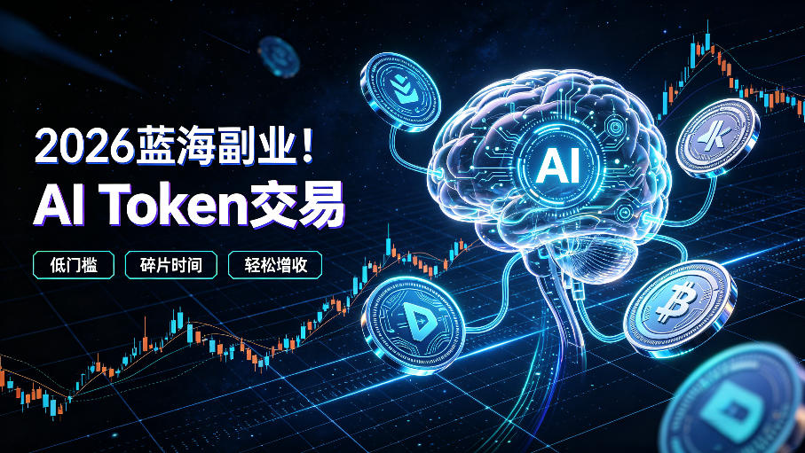 2026全新风口副业｜AI智能Token交易，空闲时间轻松 賺 收益，无需全天盯盘【揭秘】-智点网