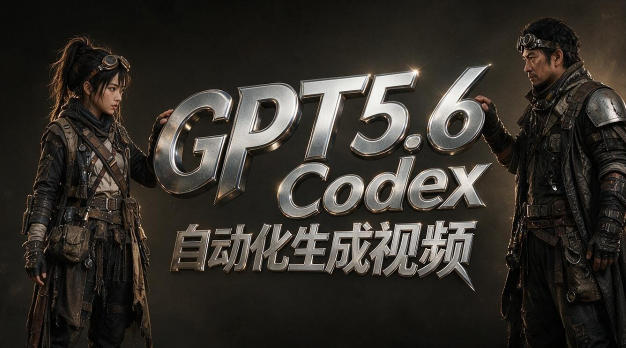 GPT5.6+Codex自动化生成视频全流程实战，从提示词设计、角色设定、封面海报，到视频生成思路与自动化工作流-智点网