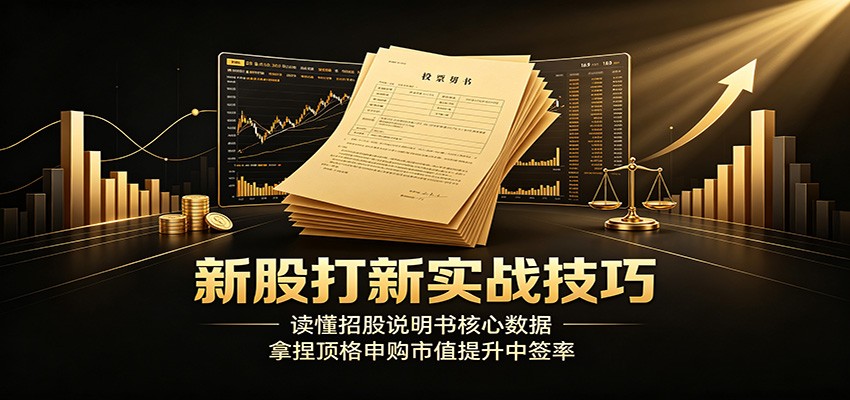 新股打新实战技巧:读懂招股说明书核心数据,拿捏顶格申购市值提升中签率-智点网