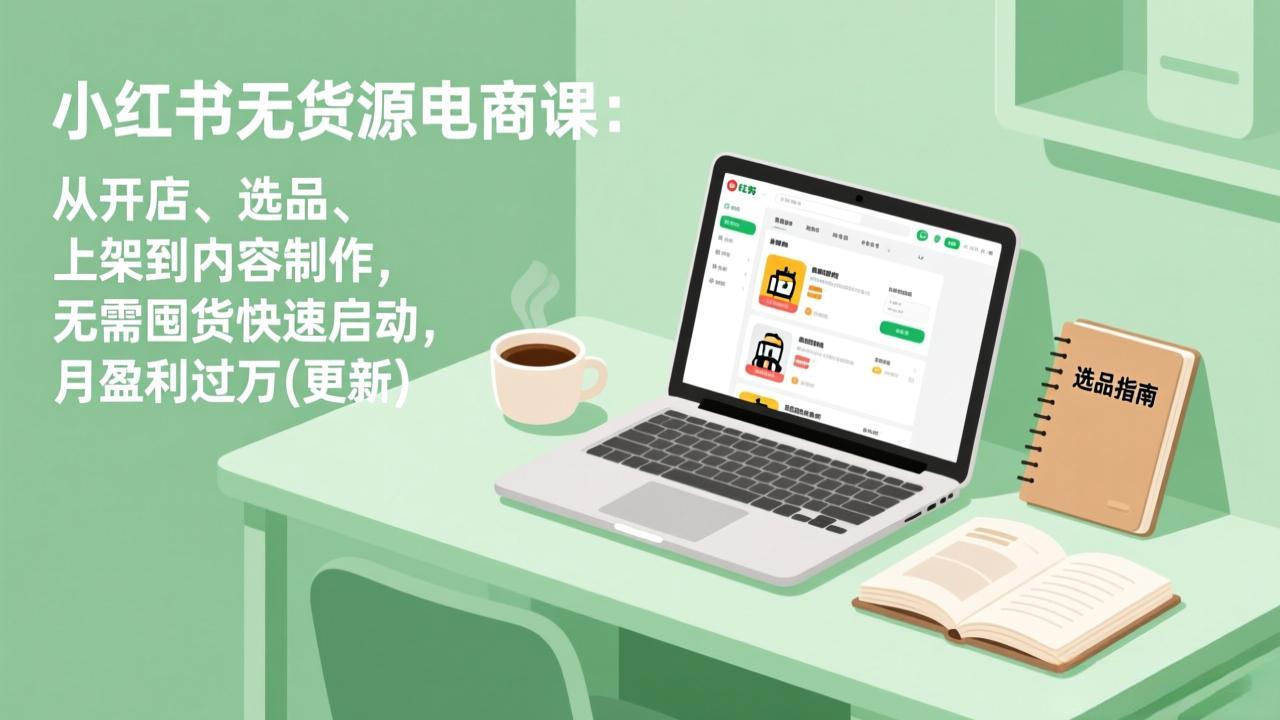 小红书无货源电商课(7月更新-智点网