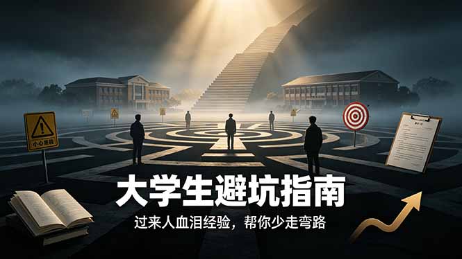 付费文章：大学生避坑指南 ，过来人血泪经验，帮你少走弯路-智点网