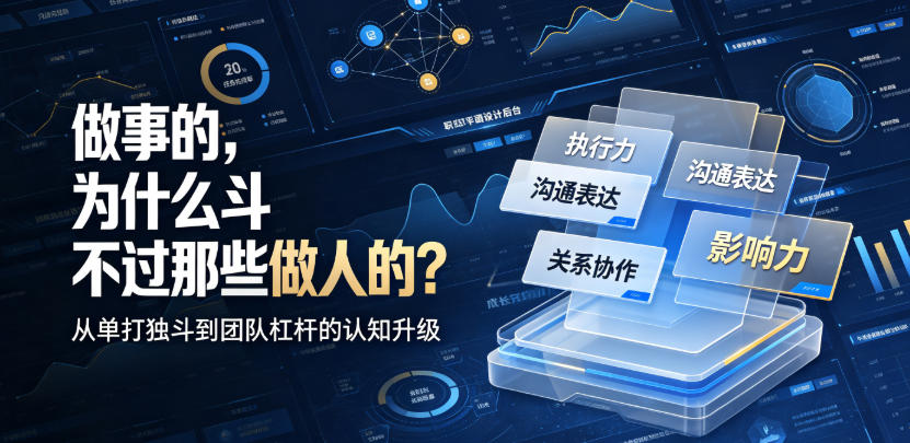 付费文章：做事的，为什么斗不过那些做人的？-智点网