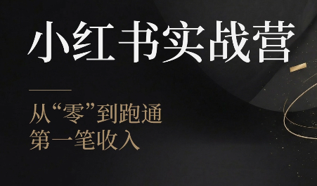 金金老师·小红书实战营-智点网
