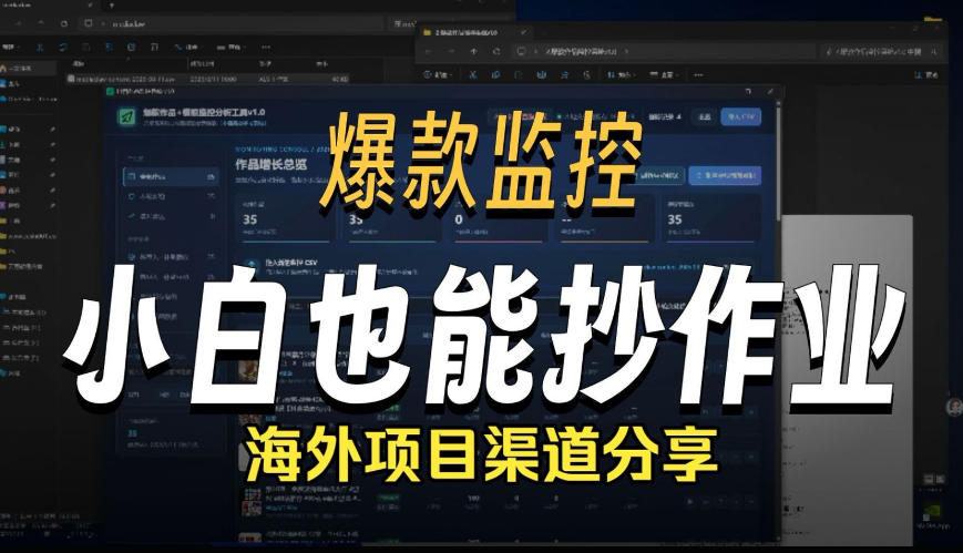 抖音爆款数据监控工具_海外网盘拉新渠道-智点网