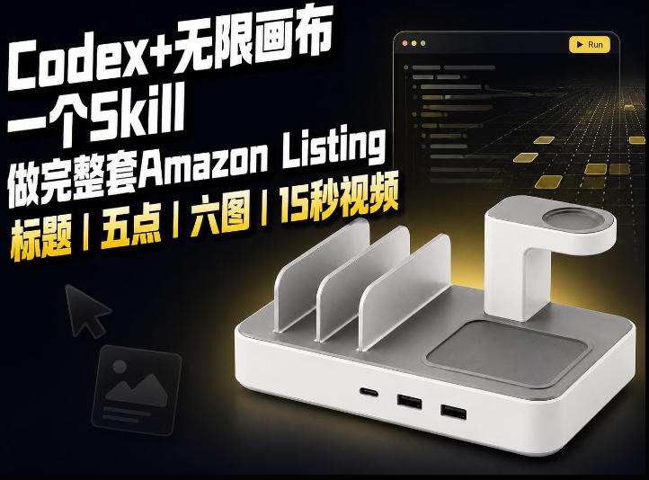 我用一个Codex Skill做完Amazon Listing：标题、五点、六图和视频全流程-智点网
