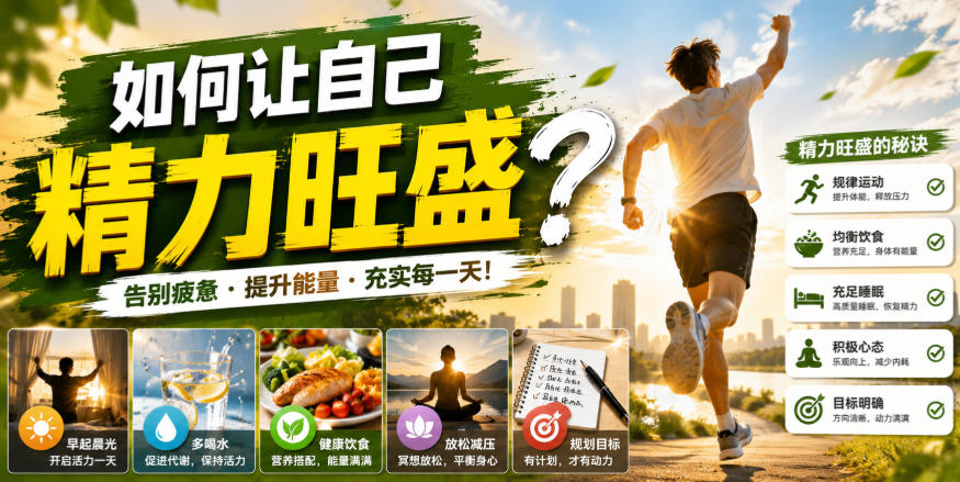 付费文章：如何让自己精力旺盛？-智点网