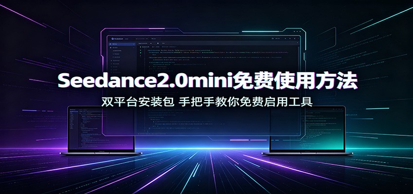 Seedance2.0mini免费使用方法：双平台安装包，手把手教你免费启用工具-智点网