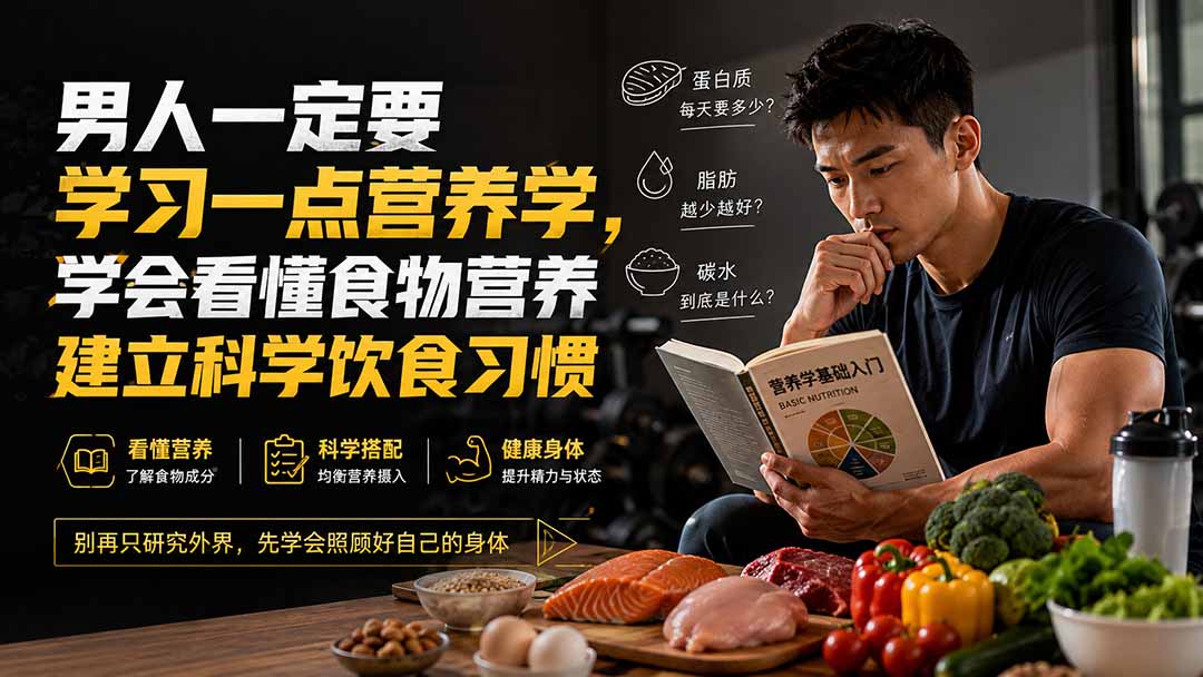 付费文章：男人一定要学习一点营养学，学会看懂食物营养建立科学饮食习惯-智点网
