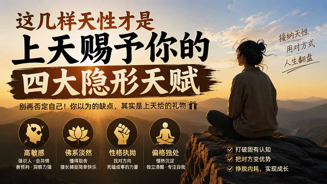 付费文章：这几样天性才是上天赐予你的四大隐形天赋-智点网