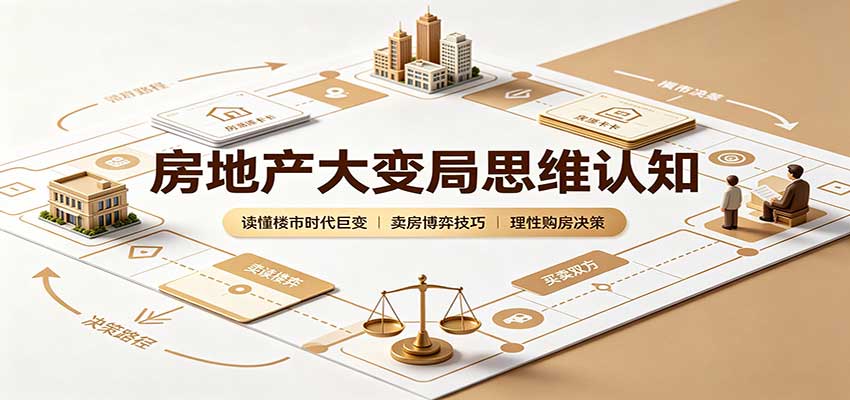 房地产大变局思维认知：读懂楼市时代巨变，卖房博弈技巧，理性购房决策-智点网