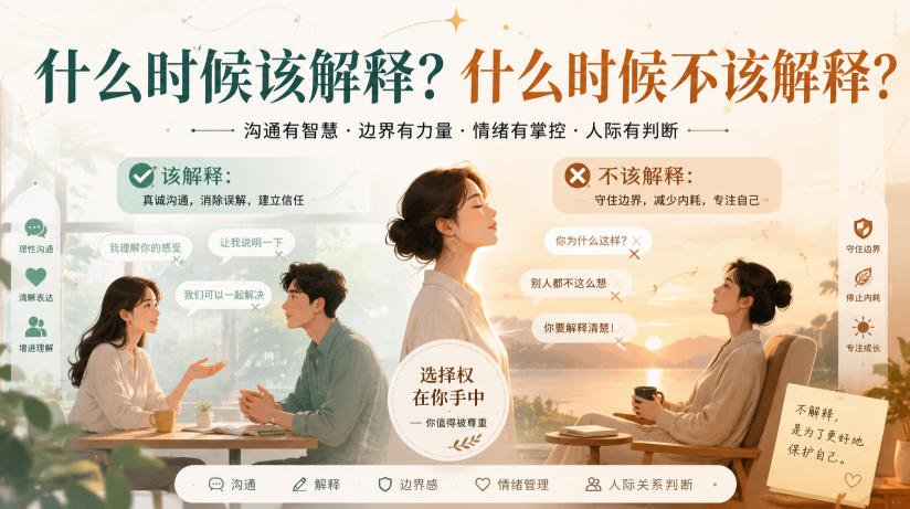 付费文章：什么时候该解释？什么时候不该解释？-智点网
