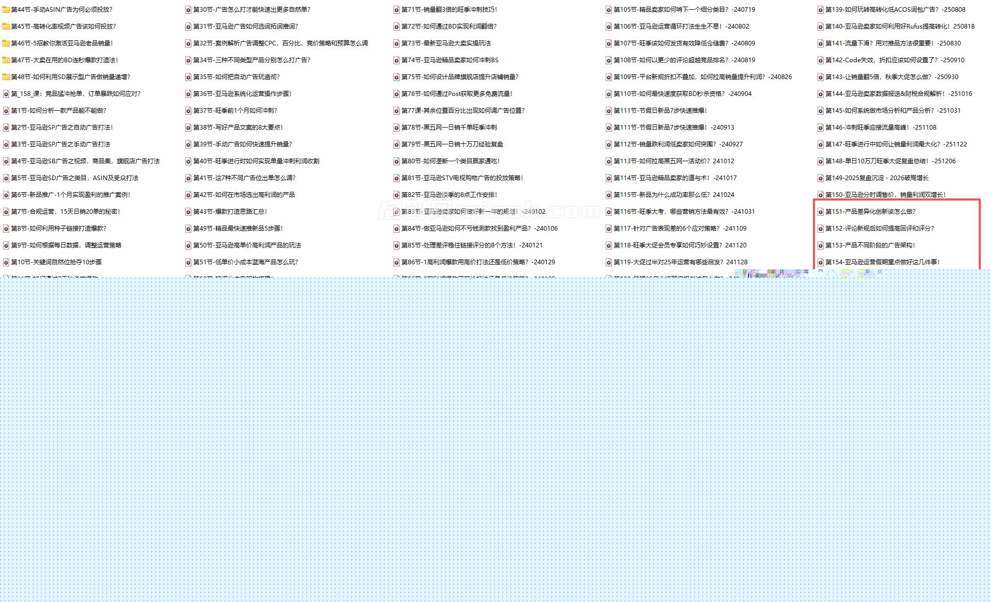 skyla讲亚马逊跨境电商26年9月10更新(价值4980元)