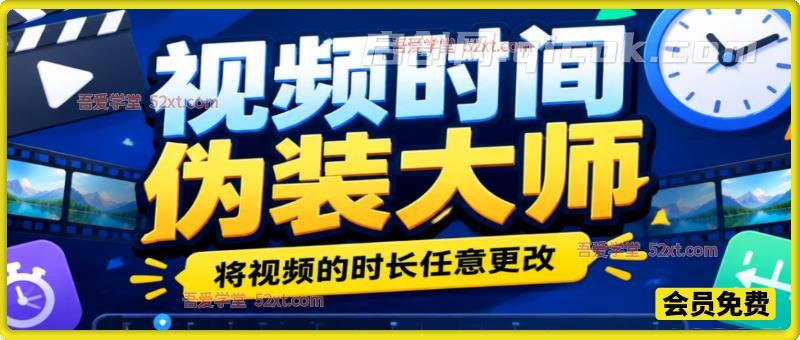 视频时间伪装大师,将视频的时长任意更改-智点网