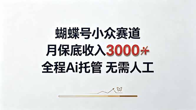 视频号小众领域，月收入3000+， 全程Ai托管操作  新人2天学会！-智点网