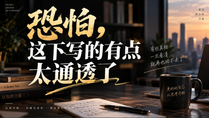 灏泽叔最新付费文章：恐怕，这下写的有点太通透了-智点网