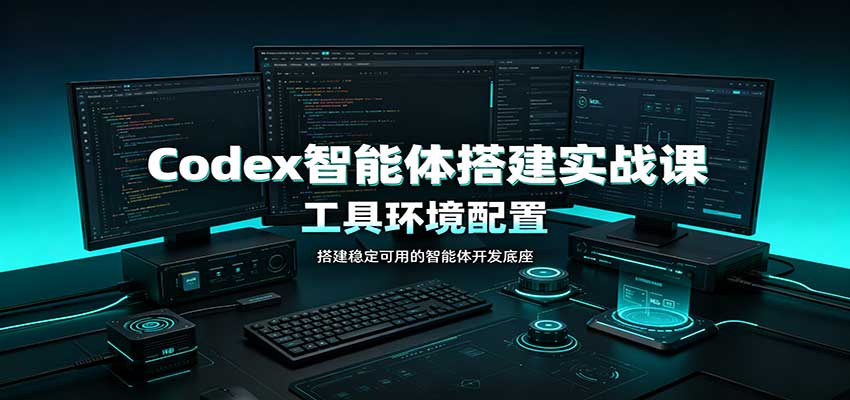 Codex智能体搭建实战课：工具环境配置，自定义技能开发，多业务自动化教学-智点网