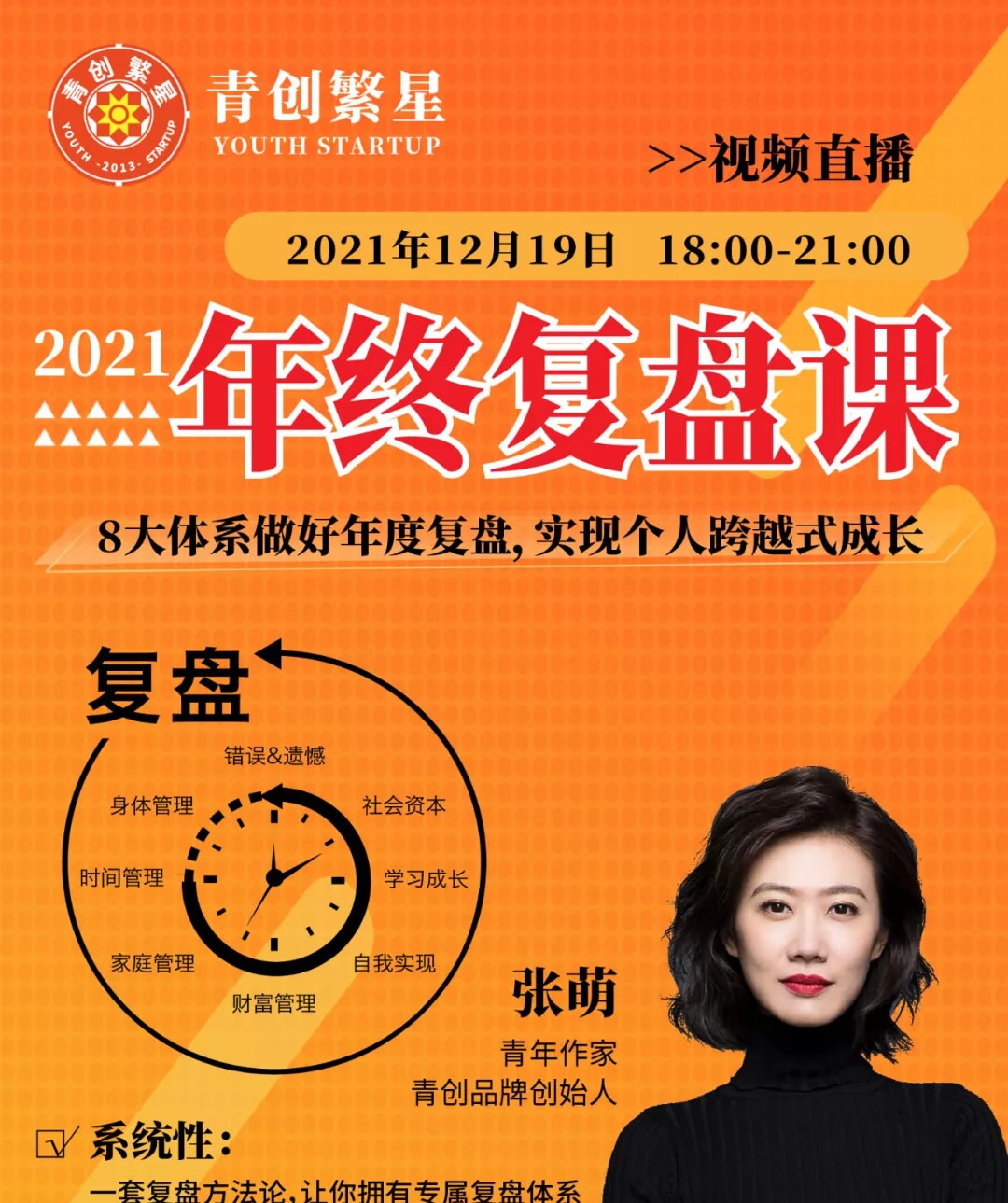 张萌萌姐·2021年终复盘课-个人发展-智点网