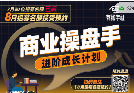 黄有璨《商业操盘手V2.0》商业操盘手进阶成长计划-团队管理-智点网
