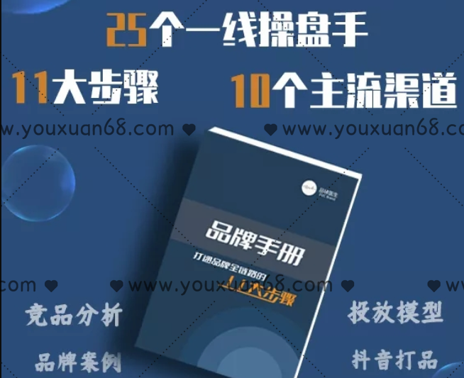 品牌手册—打通品牌全链路的11大步骤-品牌营销-智点网